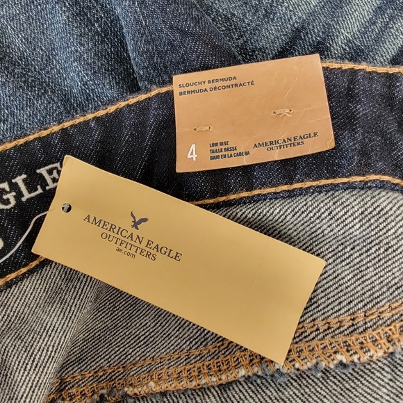 American Eagle Slouchy Bermuda Shorts - Picture 8 of 9